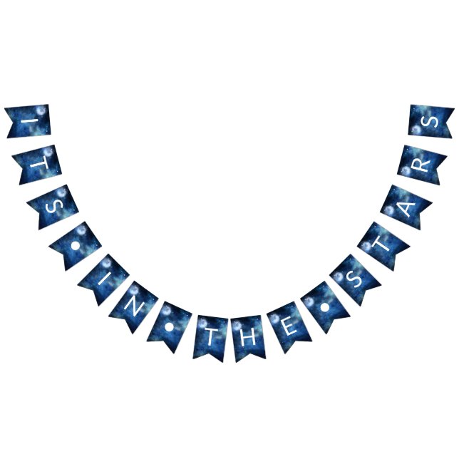 Lunar Himlar full Moon Det är i Stars Bröllop Vimplar (Alla)