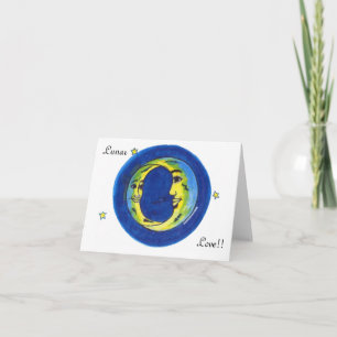 Lunar Kärlek Kort