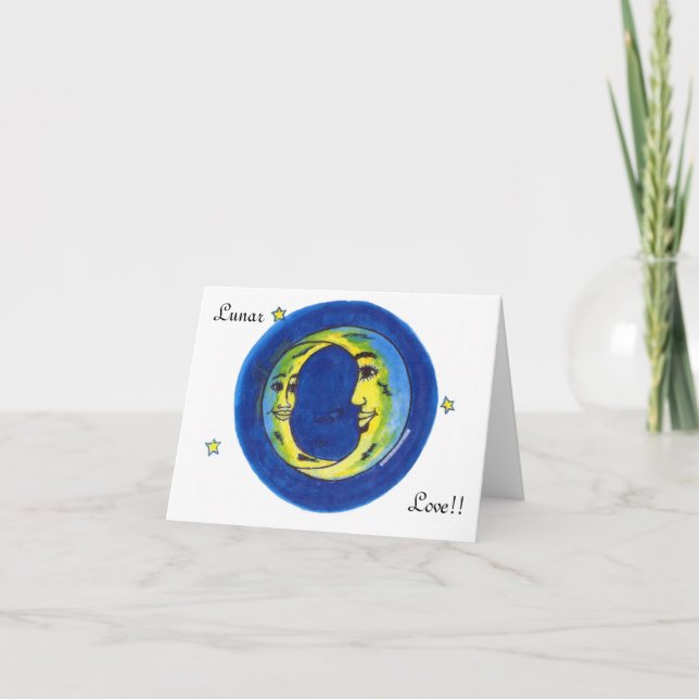 Lunar Kärlek Kort (Framsida)