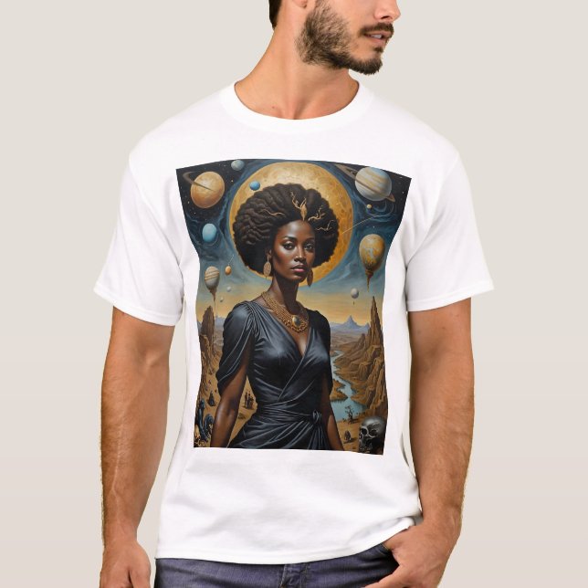 Lunar Krona Galactic Empress Shirt T Shirt (Framsida)