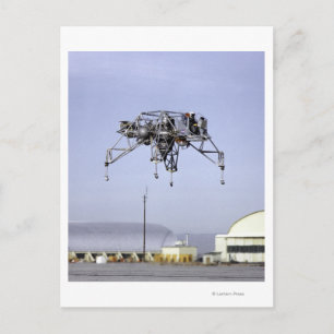 Lunar Landing Research Fordon under flygning Vykort