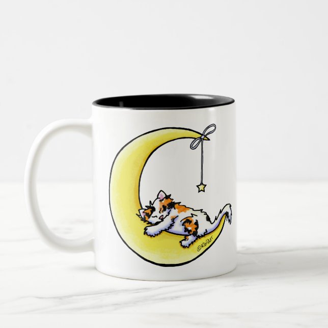 Lunar Love Calico Katt Mugg (Vänster)
