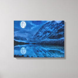 Lunar Midnatt Canvastryck