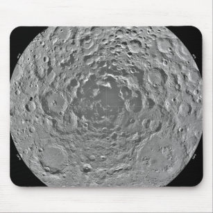 Lunar mosaic i södra polarna av m musmatta
