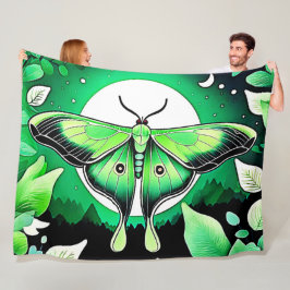 Lunar Moth Night Fleecefilt