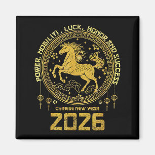 Lunar New Year 2026 Zodiak Häst Kollektion Magnet