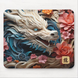 Lunar New Year of the Dragon | Vita draken Musmatta