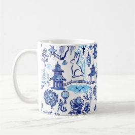 Lunar New Year Rabbit Chinoiserie Mugg