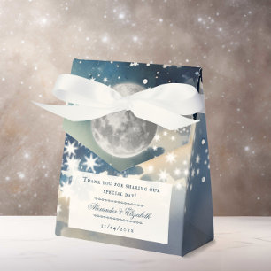 Lunar Night Himmel Bröllop Presentaskar