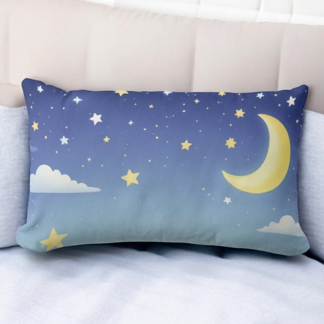 Lunar Night Himmel Cushion Lumbarkudde (Skapare uppladdad)