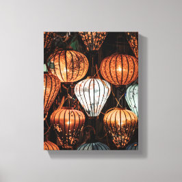 Lunar nyårslånga canvastryck