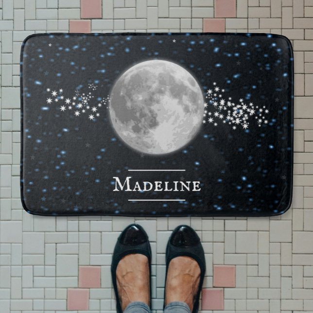 Lunar Personlig Bath Mat Badrumsmatta (Lunar Personalized Bath Mat)