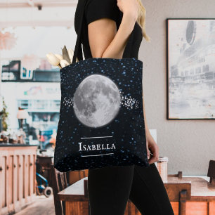 Lunar Personlig Tote Bag Tygkasse