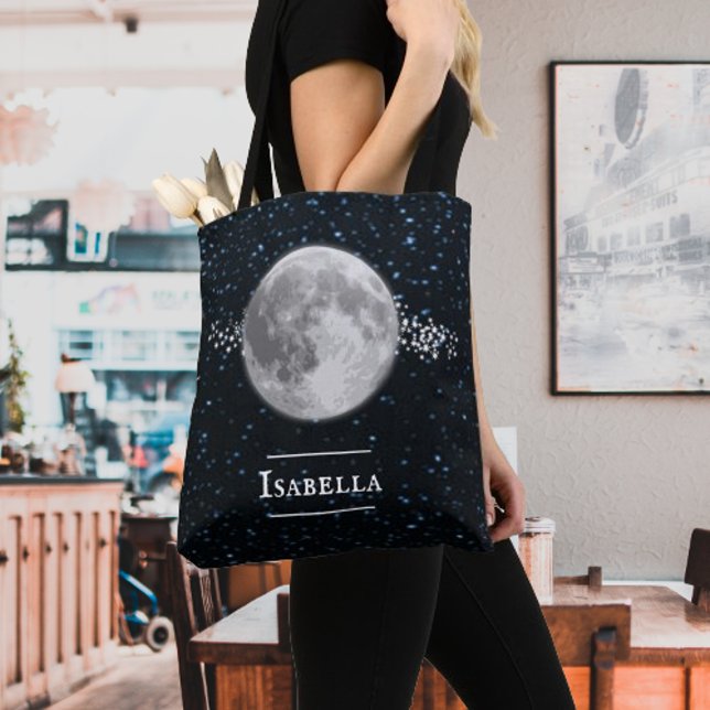 Lunar Personlig Tote Bag Tygkasse (Lunar Personalized Tote Bag)