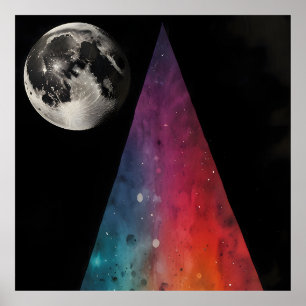 Lunar Prism Poster
