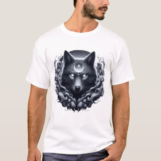 "Lunar Shadow Varg - Guardian of the Mystic Realm" T Shirt