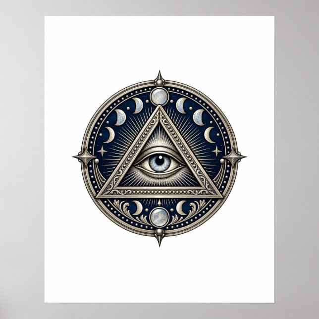 Lunar Silver Eye Affisch (Framsidan)