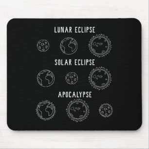 Lunar Solar Eclipse Apocalypse Astronomy Nerd Scie Musmatta