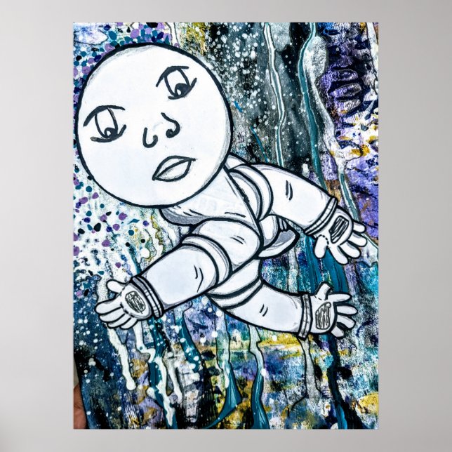 Lunar Splash Poster (Framsidan)