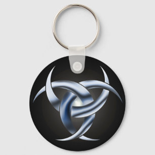 Lunar trefaldig gudinna Keychain Nyckelring