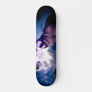 Lunar varg mini skateboard bräda 18,5 cm