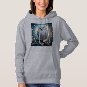 Lunar Vigil: Den Vita Snöugglan T Shirt