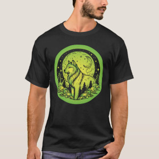 lunarcirkel varg t shirt