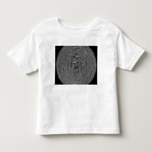 Lunarmosaik i den norra polarna av regionen m tee shirt (Framsida)