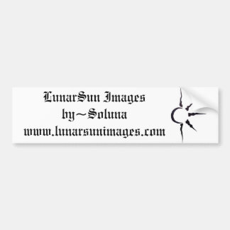 LunarSun logotypbildekal Bildekal