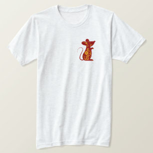 Lunärt nytt år för djur av arten Råtta T Shirt