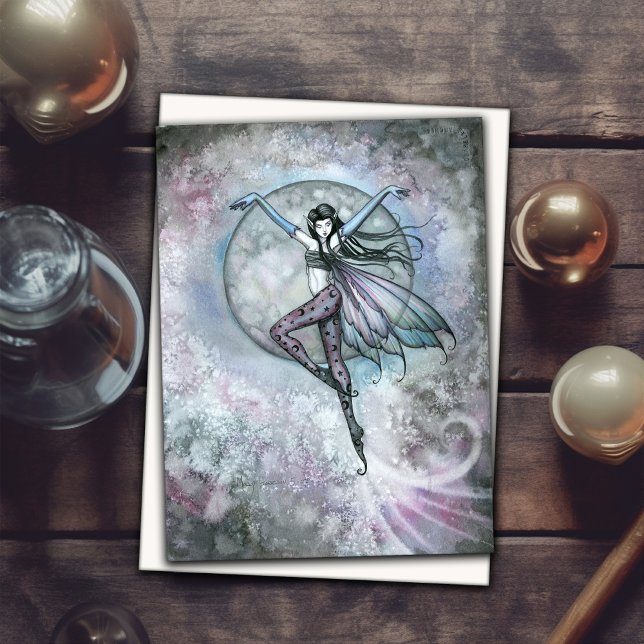 Lunas Ascent Fairy Art av Molly Harrison Kort (Skapare uppladdad)