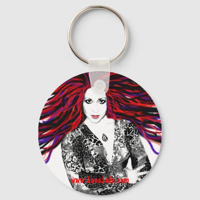 Lunas Vild Hair Keychain Nyckelring (Framsida)
