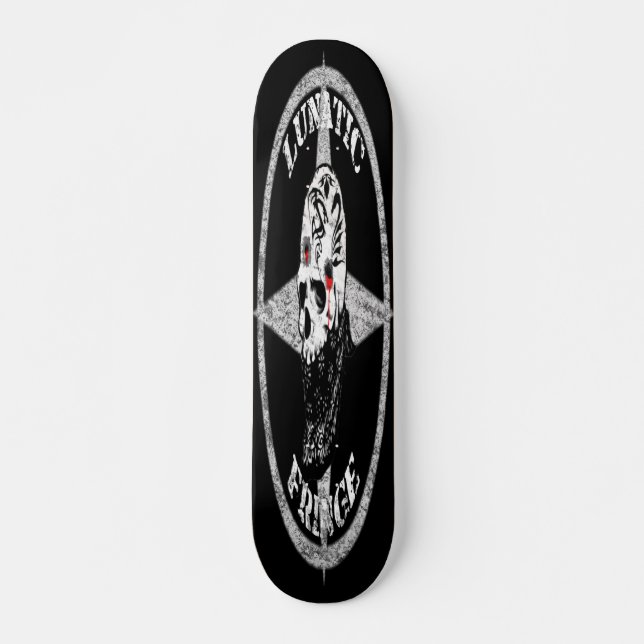 Lunatic frans mini skateboard bräda 18,7 cm (Framsida)