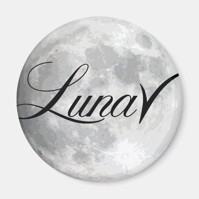 Lunatic Måne Magnet (Framsidan)