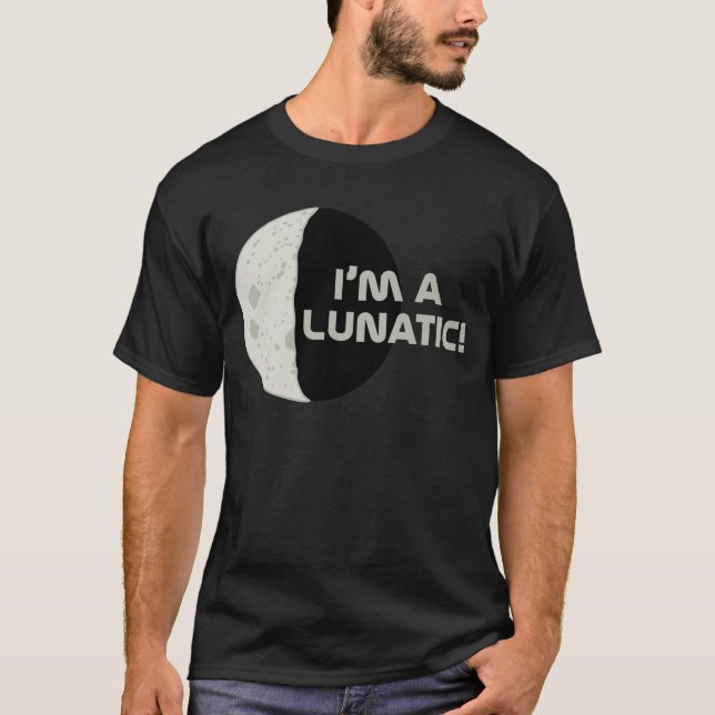 Lunatic! T-shirt (Framsida)