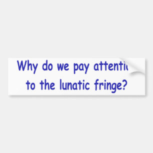 Lunatisk fringe bildekal
