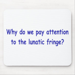 Lunatisk fringe musmatta