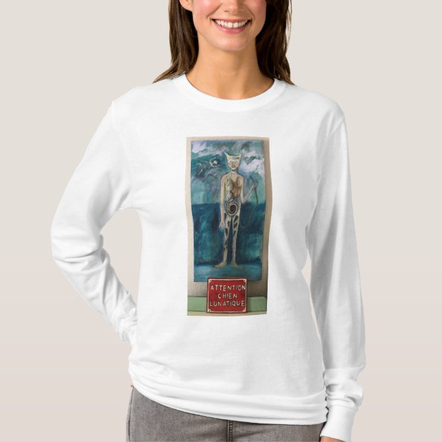 Lunatisk varning för barn t shirt (Framsida)