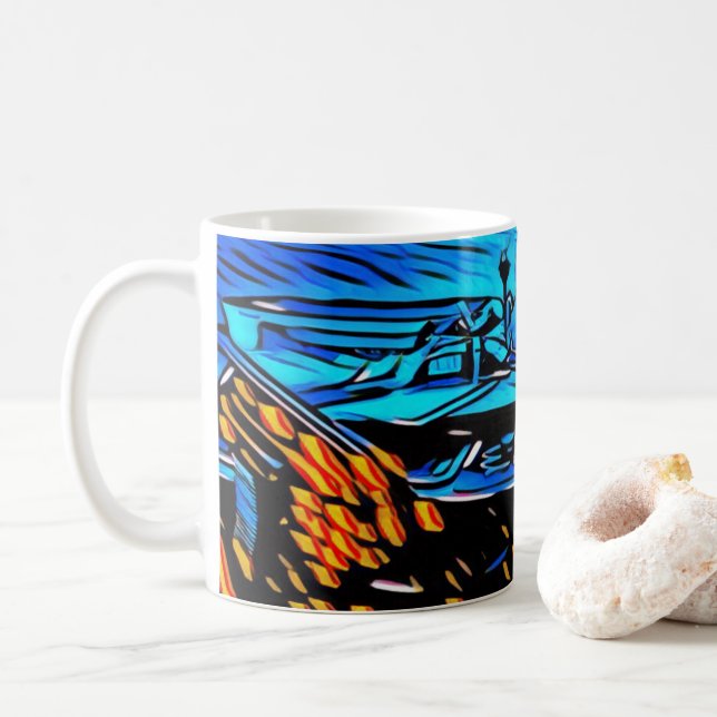 Lunch Art Kaffemugg (Med munk)