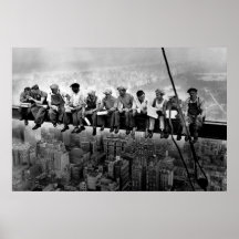 Lunch Atop A Skyscraper 1932 NYC Ironworking Large