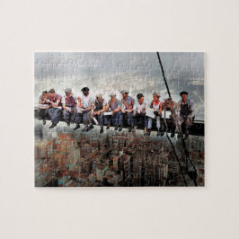 Lunch Atop A Skyscraper C1932 Färg Redux Pussel