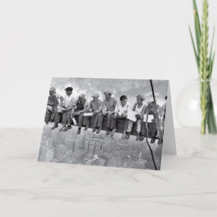 Lunch Atop A-Skyscraper Kort