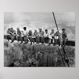 Lunch atop a Skyscraper - New York - 1932 Poster