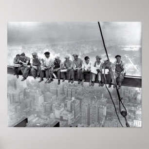 Lunch Atop A-Skyscraper Poster