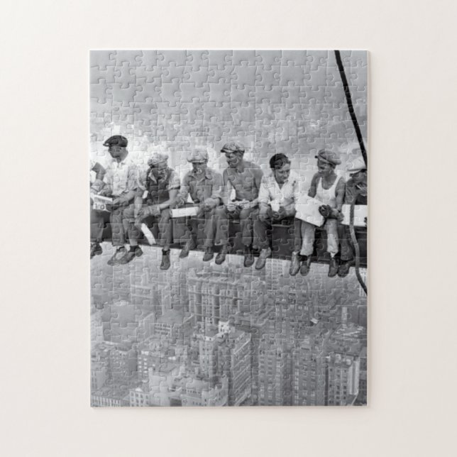 Lunch Atop A-Skyscraper Pussel (Vertikal)