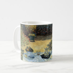 Lunch av Claude Monet, Vintage Impressionism Kaffemugg