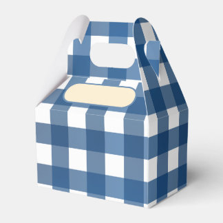 Lunch Box Vichy bleu marine Presentaskar