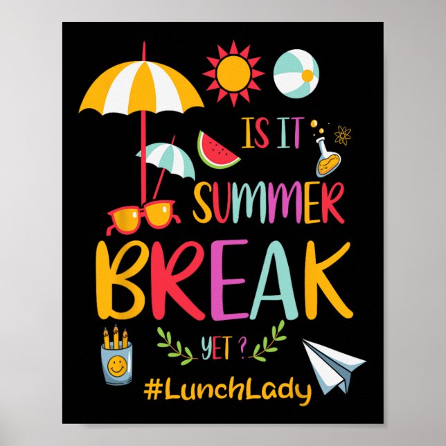 Lunch Dam är det sommaruppehållet ännu i Scho-dage Poster (Framsidan)