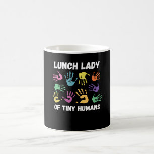 Lunch Dam Gift School Cafeteria Kaffemugg