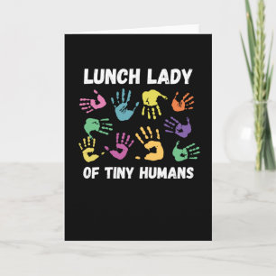 Lunch Dam Gift School Cafeteria Kort